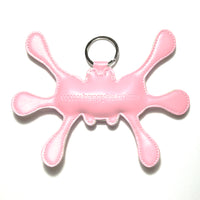 Angel99 Leather Keychain - Pink