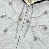 Angel99 Zip-Up Hoodie - Grey