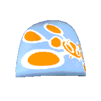 
              AngelSkew Beanie - Blue/White
            