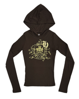 
              REM Rugby Baby Long Sleeve Hoodie - Brown
            