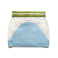 
              Happy Hole Knit Skirt - Pastel
            
