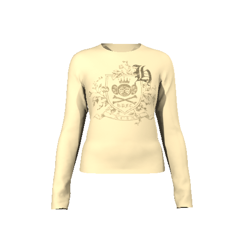 REM Rugby Baby Long Sleeve - Creme